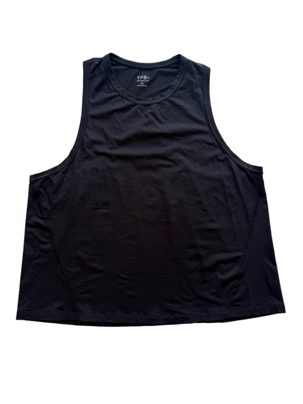 YPB Abercrombie & Fitch Black Racerback Tank XL